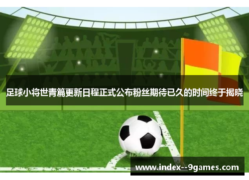 足球小将世青篇更新日程正式公布粉丝期待已久的时间终于揭晓